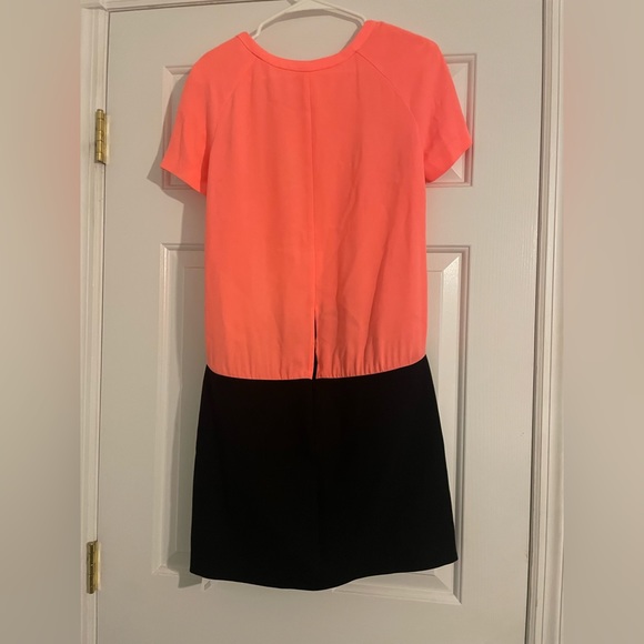 Pink/peach/black Maje dress size 36 - Picture 2 of 2
